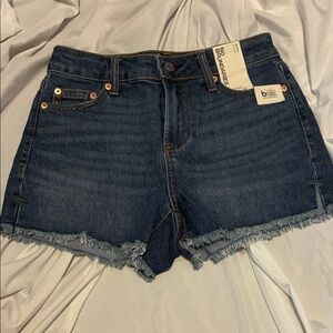 No Boundaries Dark Blue Jean Shorts